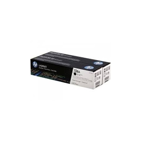 LASER HP CP1025 126A TONER BK X2