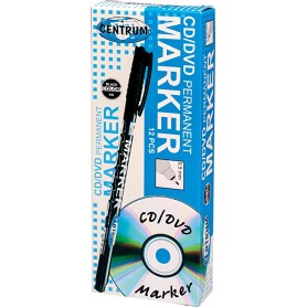 MARKER PERMANENT FOR CD/DVD BK 0.5