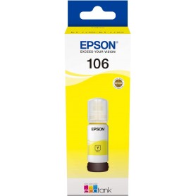 EPSON 106 GIALLO ORIGINALE 70ML ECOTANK