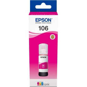 EPSON 106 MAGENTA ORIGINALE 70ML ECOTANK