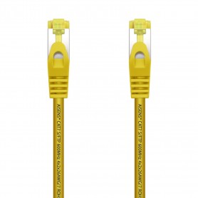 CAVO RETE RJ45 CAT.7 600 MHZ 0.5M GIALLO