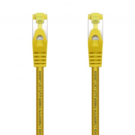 CAVO RETE RJ45 CAT.7 600 MHZ 0.5M GIALLO