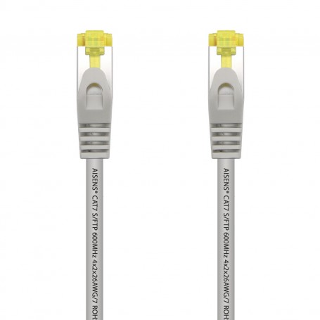 CAVO RETE RJ45 CAT.7 600MHZ 1M GRIGIO