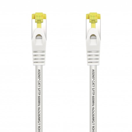 CAVO RETE RJ45 CAT.7 600MHZ 1M BIANCO