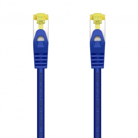 CAVO RETE RJ45 CAT.7 600MHZ 1M BLU