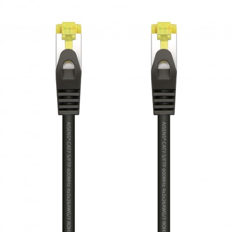 CAVO RETE RJ45 CAT.7 600MHZ 2M NERO