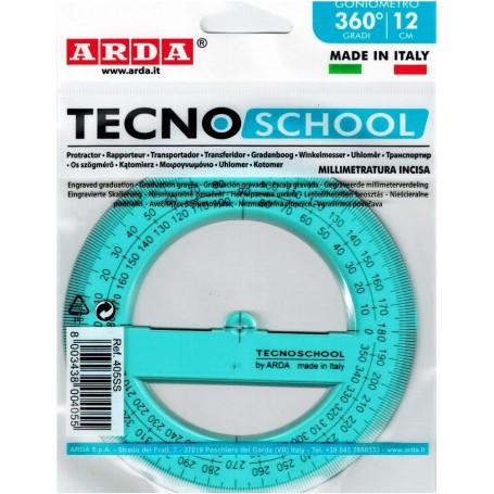 ARDA GONIOM. 360'/12 SS SCUOLA BLU