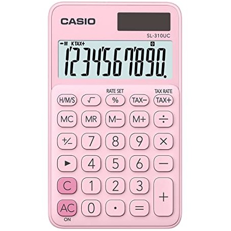 CALCOLATRICE CASIO SL-310-UC ROSA