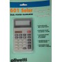 CALCOLATRICE SOLARE OLIVETTI 601