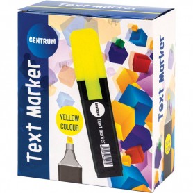 EVIDENZIATORE CENTRUM GIALLO CF 12 PZ .