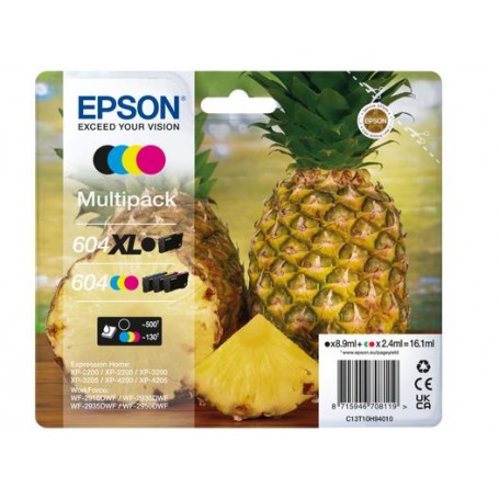 MULTIPACK EPSON 604 NERO XL+C+M+Y