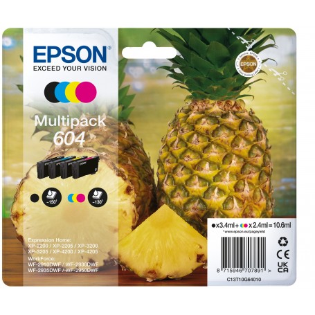 MULTIPACK EPSON 604 BK/C/M/Y