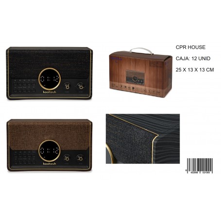 RADIO VINTAGE HOUSE BLUETOOTH