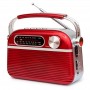 RADIO VINTAGE BLUES ROSSO/SILVER