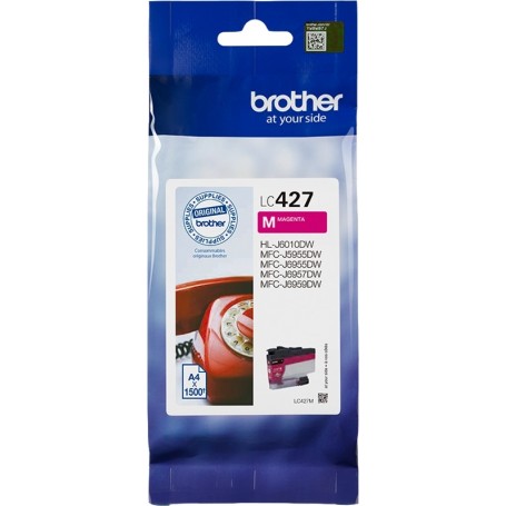 BROTHER LC427M MAGENTA 1500 PAGINE