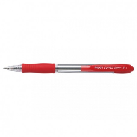 PENNE PILOT SUPER GRIP F ROSSO