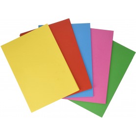 100 FF CARTA COL.NEON A4 160GR