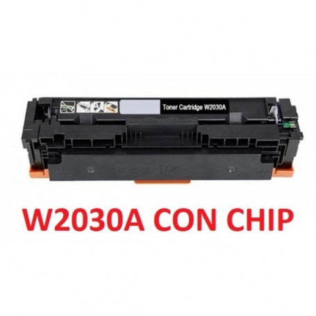 HP N. 415A W2030A NERO CON CHIP