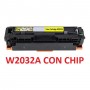 TONER HP N.415A W2032A GIALLO 2.1K COMP.