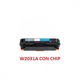 HP N. 415A W2031A CIANO CON CHIP
