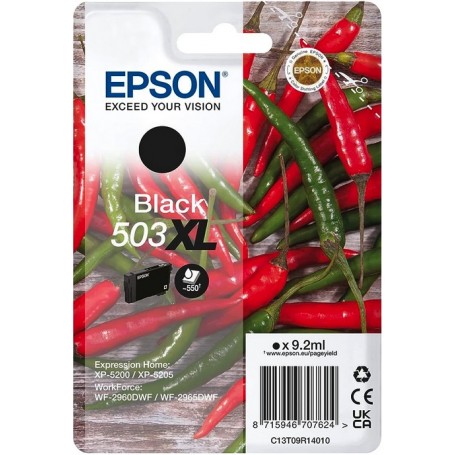 EPSON 503XL NERO ORIGINALE (9,2ML)