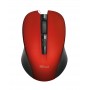 MOUSE USB WIRELESS TRUST MYDO SILENT RED