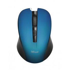 MOUSE USB WIRELESS TRUST MYDO SILENT BLU