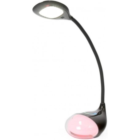 LAMPADA DA TAVOLO 6W NERO LED MULTICOLOR