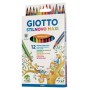 PASTELLI GIOTTO AST. 12PZ STILNOVO MAXI