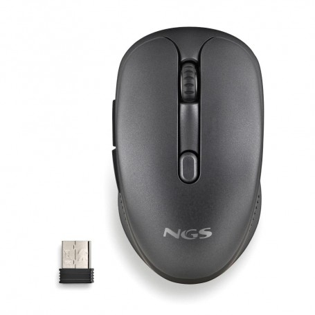 MOUSE WIRELESS USB NGS EVO RUST BLACK