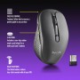 MOUSE WIRELESS USB NGS EVO RUST BLACK