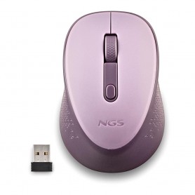 MOUSE USB WIRELESS NGS 1600 DPI LILLA