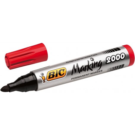 MARCATORE BIC MARKING 2000 ROSSO