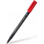MARKER LUMOCOLOR STAEDTLER 317M RED 10PZ