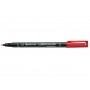 MARKER LUMOCOLOR STAEDTLER 317M RED 10PZ