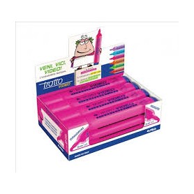 EVIDENZIATORE TRATTO VIDEO FUCSIA 12 PZ