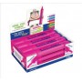 EVIDENZIATORE TRATTO VIDEO FUCSIA 12 PZ