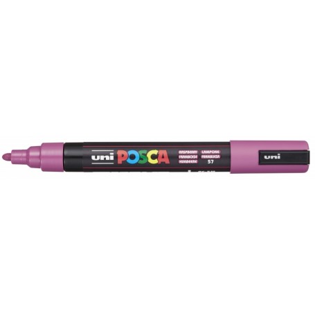MARKER UNI POSCA PC-5M 6PZ RASP.BERRY