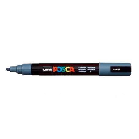 MARKER UNI POSCA PC-5M 6PZ GRIGIO ARDESI