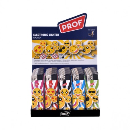 ACCENDINO ELETTRICO TEMA EMOJI 3D