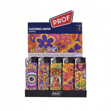 ACCENDINO ELETTRICO TEMA HIPPIE