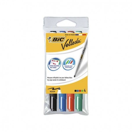 BIC VELLEDA 513948 CONF. DA 4 COLORI
