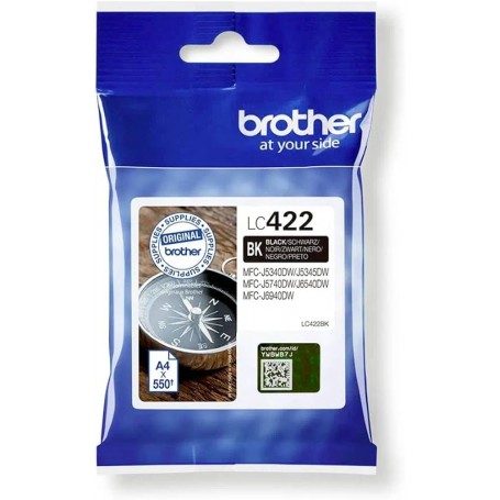 BROTHER LC422BK NERO ORIGINALE