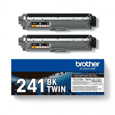 BROTHER TN-241 NERO (CONFEZIONE DOPPIA)