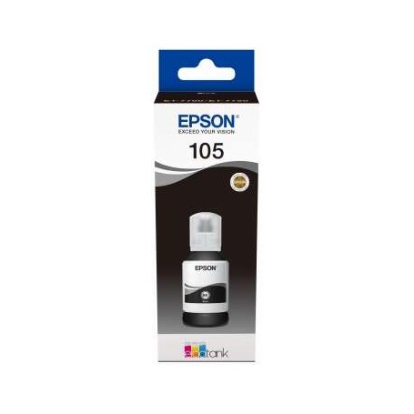 EPSON 105 NERO ORIGINALE 140ML ECOTANK