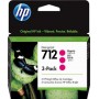 HP 712 MAGENTA CONFEZIONE DA 3 - 3ED78A