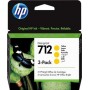 HP 712 GIALLO CONFEZIONE DA 3 - 3ED79A