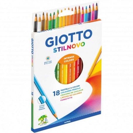 PASTELLI  GIOTTO STILNOVO DA  18 PZ