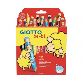 PASTELLI GIOTTO BEBE' DA 12 MATITONI