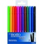 TRATTO PEN BUSTA DA 12 PZ MULTICOLORI